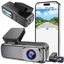 SIMOX Front & Rear Dashcam (4K+1080p) With Phone Preview & WiFi